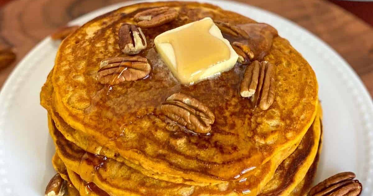 Pumpkin Spice Pancakes with Pancake Mix Recipe | Samsung Food App