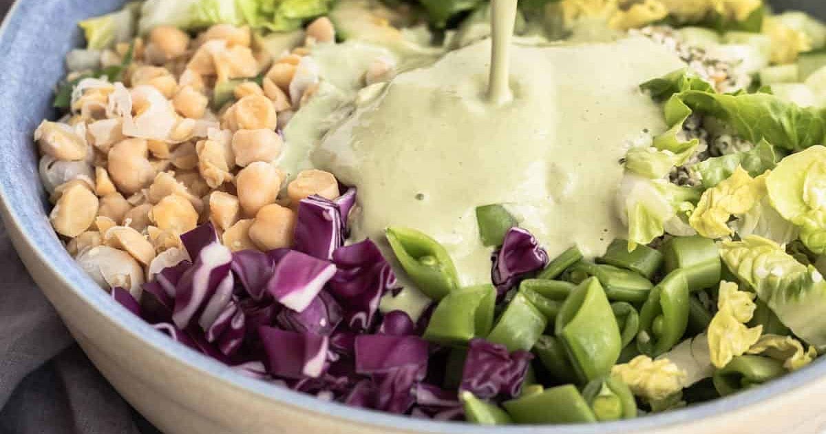 Dairy-Free Green Goddess Dressing Recipe | Samsung Food App