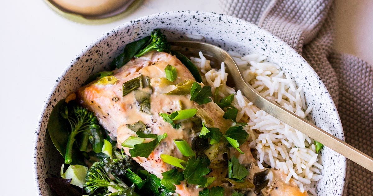 Tahini Miso Salmon Recipe | Samsung Food App