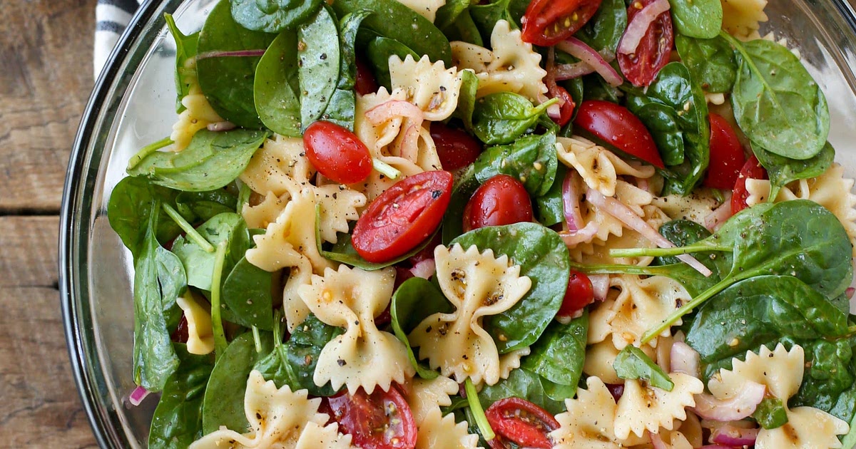 Spinach Pasta Salad Recipe | Samsung Food App