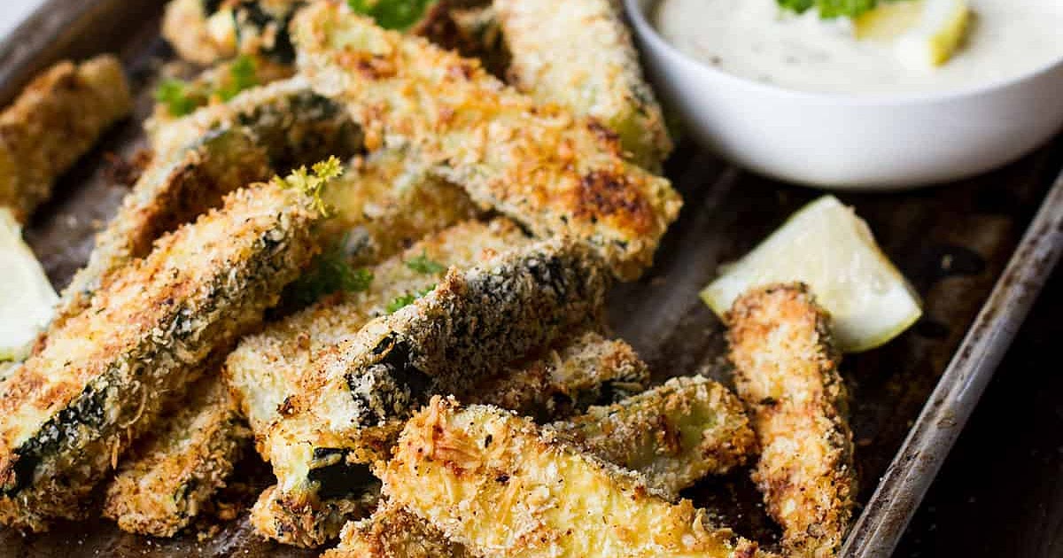Baked Zucchini Sticks (Zucchini Fries) Recipe | Samsung Food App