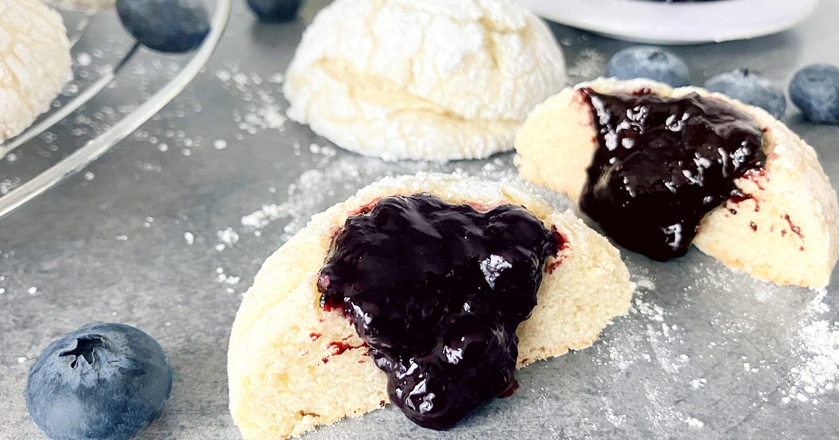 Spelt Crinkle Cookies with Lime and Blueberry Recipe | Samsung Food App