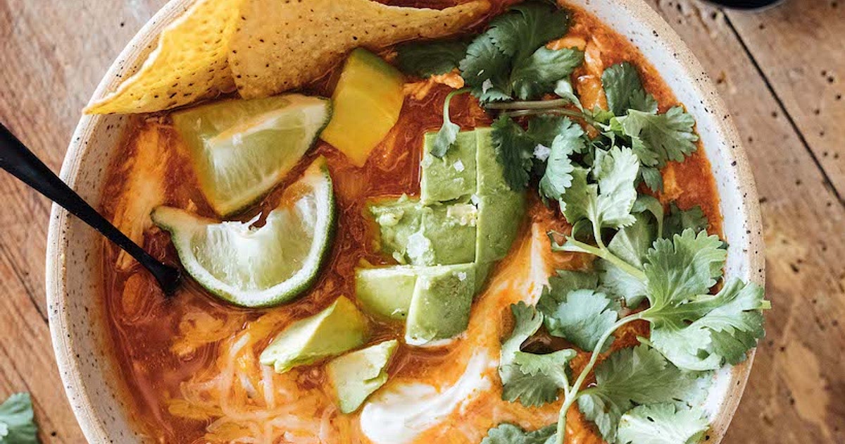 Easy Mexican Chicken Tortilla Soup Recipe | Samsung Food App