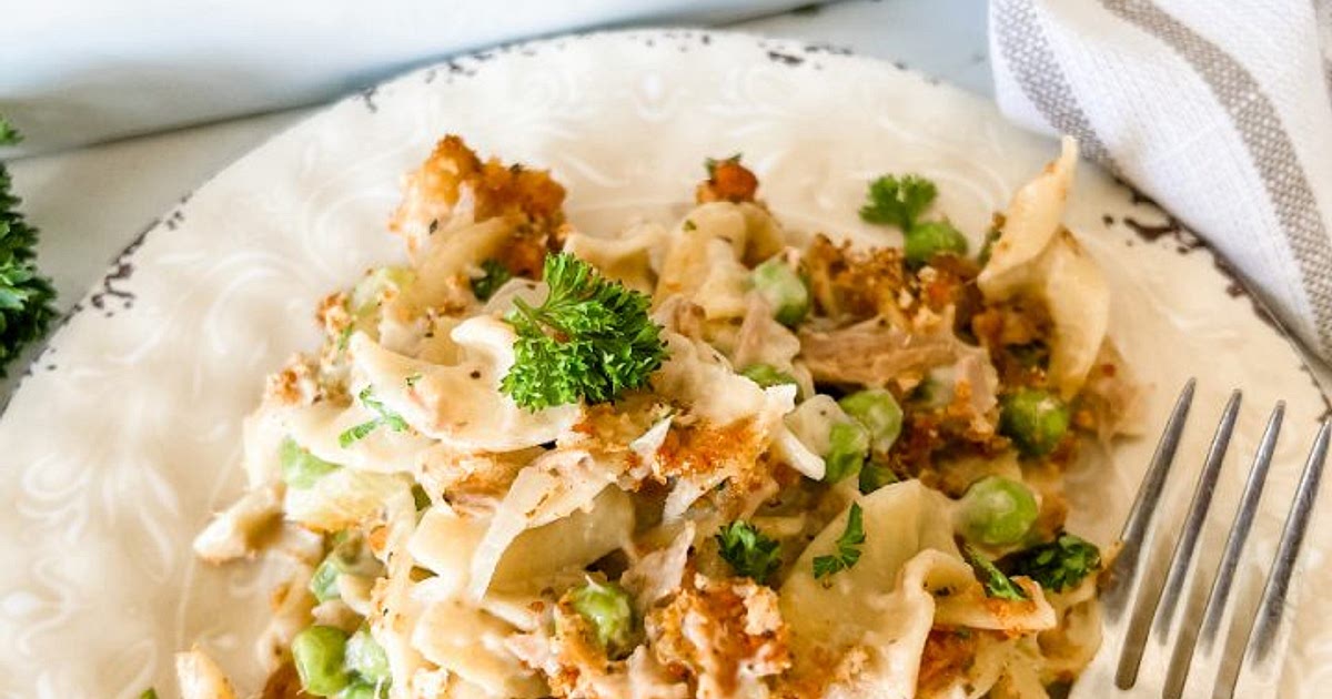Easy Lightened Up Tuna Casserole Recipe | Samsung Food App