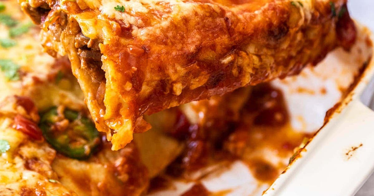 Steak Enchiladas Recipe | Samsung Food App