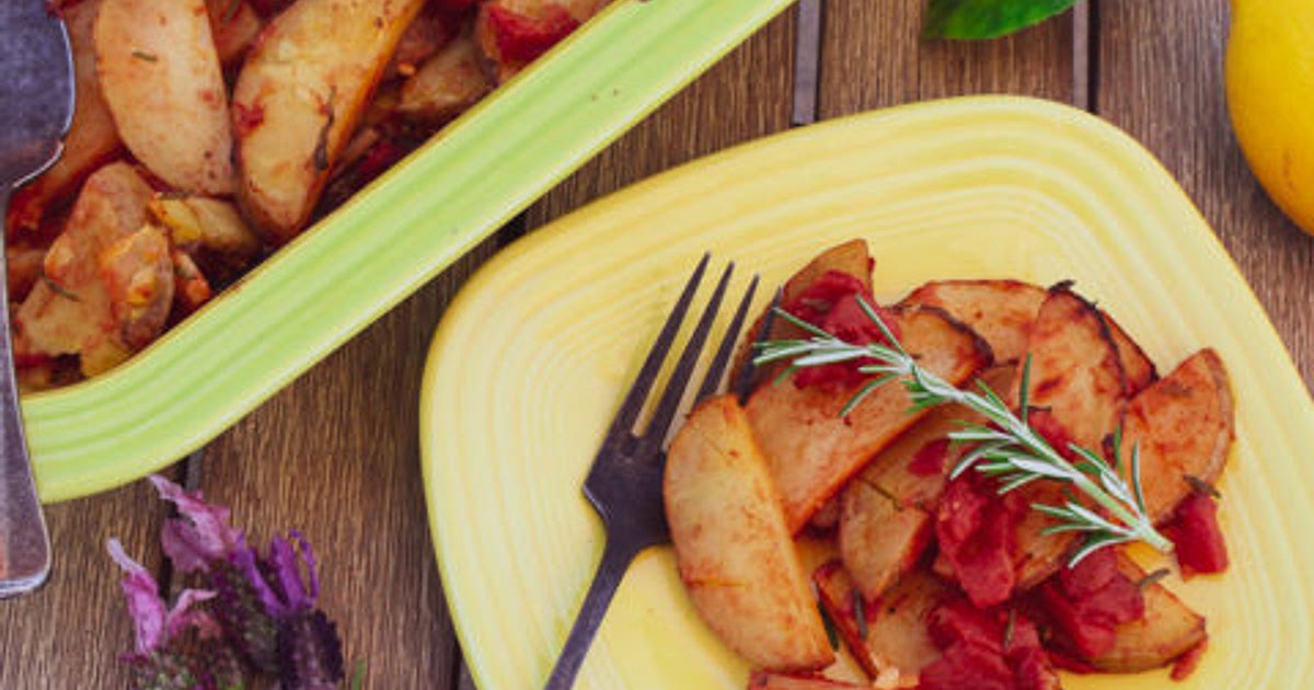 Roasted Rosemary Potatoes and Tomatoes Recipe | Samsung Food App