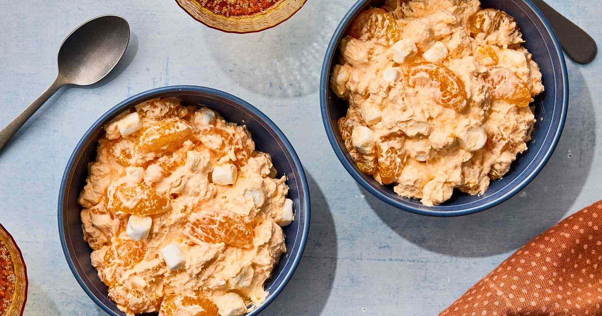 Orange Fluff Salad Recipe | Samsung Food App
