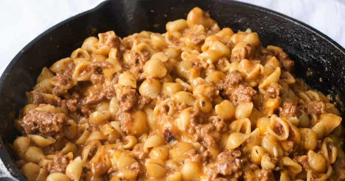 Homemade hamburger helper Recipe | Samsung Food App