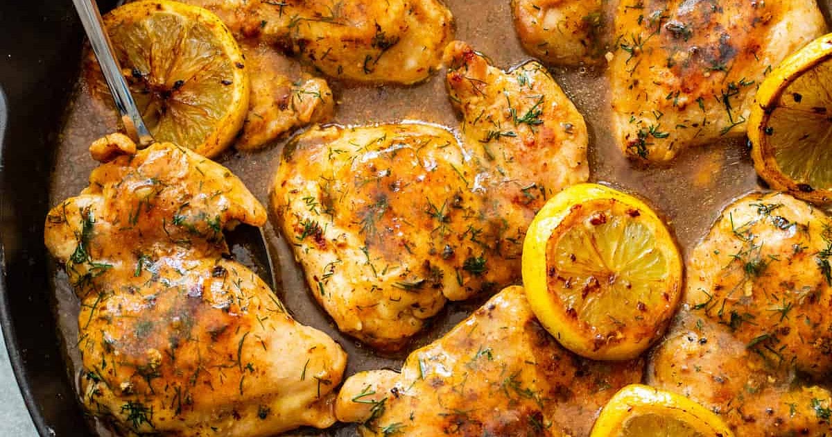 Lemon Dill Chicken {Paleo, Whole30, Keto} Recipe | Samsung Food App