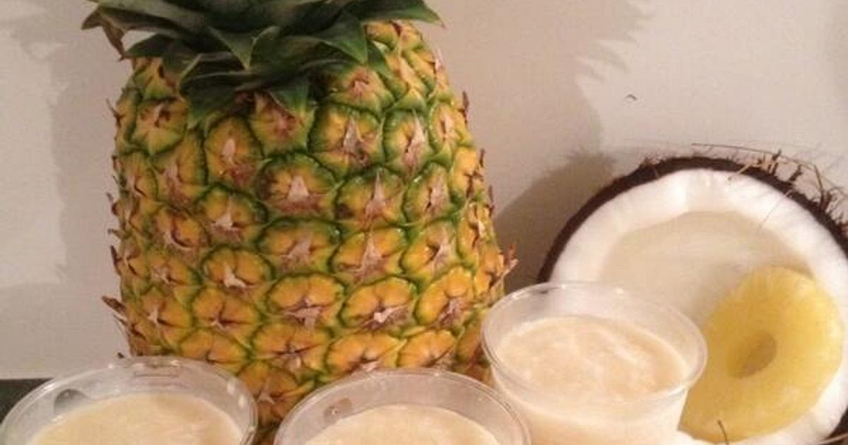 Limber de Piña Colada ~ Piña Colada Ice Recipe | Samsung Food App