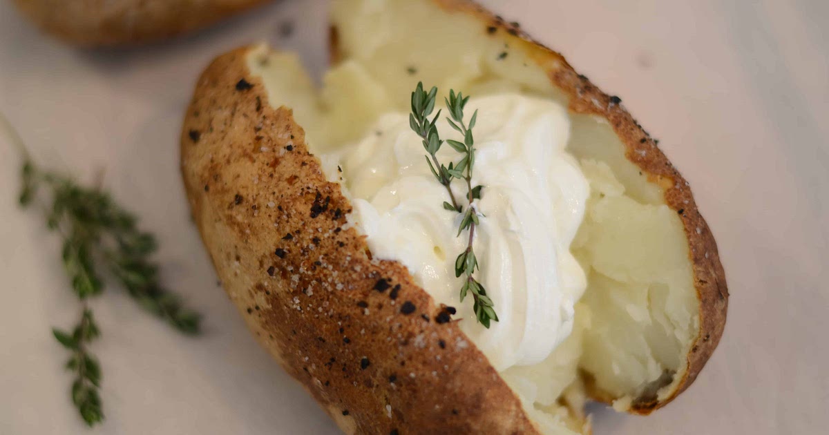 Air Fryer Baked Potato Recipe | Samsung Food App