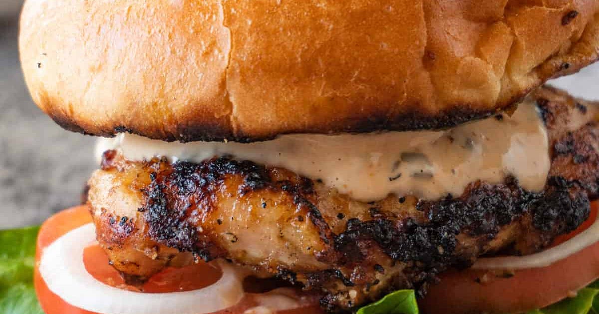 Grilled Chicken Sandwich Recipe | Samsung Food App