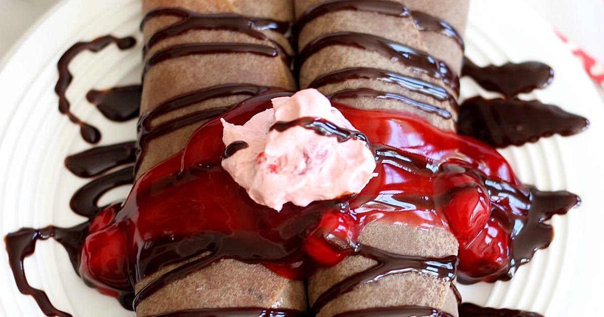 Black Forest Crepes Recipe | Samsung Food App
