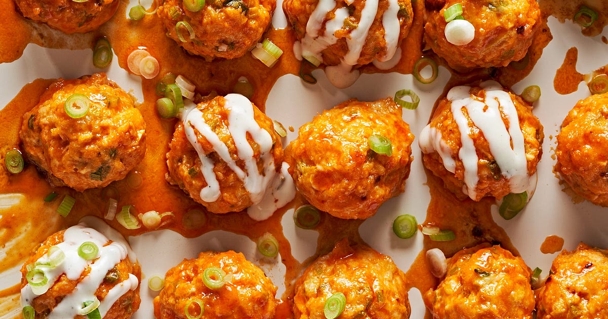 Buffalo Chicken Meatballs Recipe | Samsung Food App