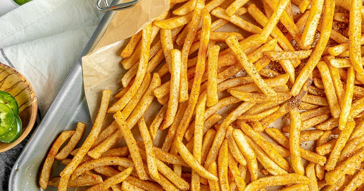 Air Fryer Chaat Masala Fries Recipe | Samsung Food App