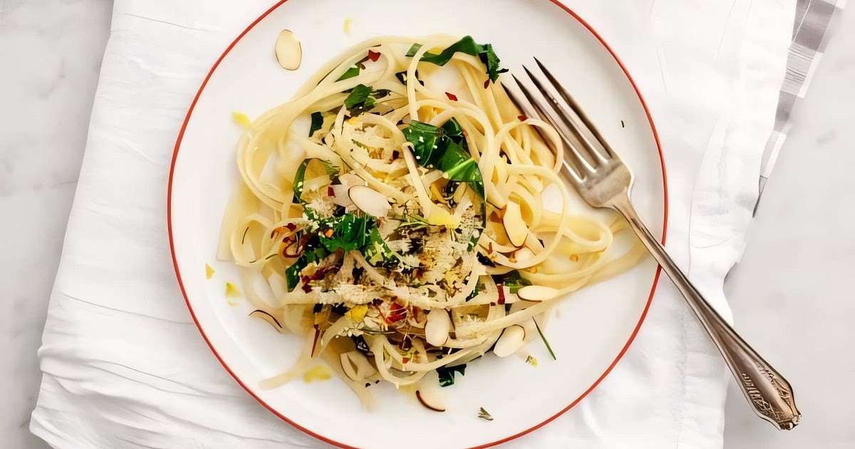 rosemary lemon pasta Recipe | Samsung Food App