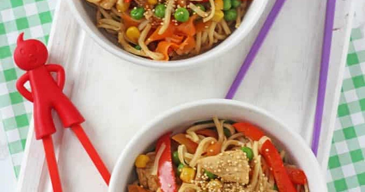 Sesame Honey Chicken Noodles Recipe | Samsung Food App