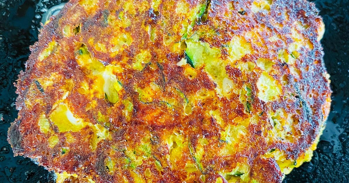 Blackstone Zucchini Feta Fritters Recipe | Samsung Food App