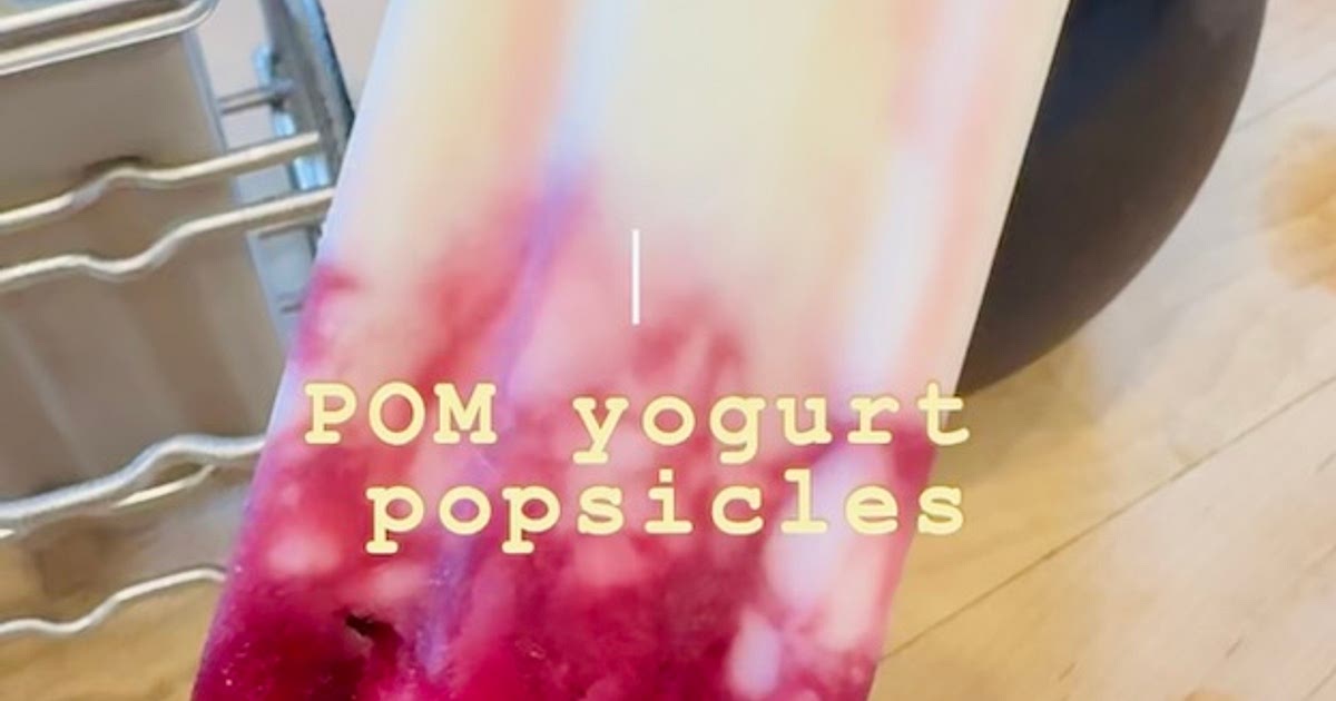 Pomegranate Yogurt Popsicles Recipe | Samsung Food App