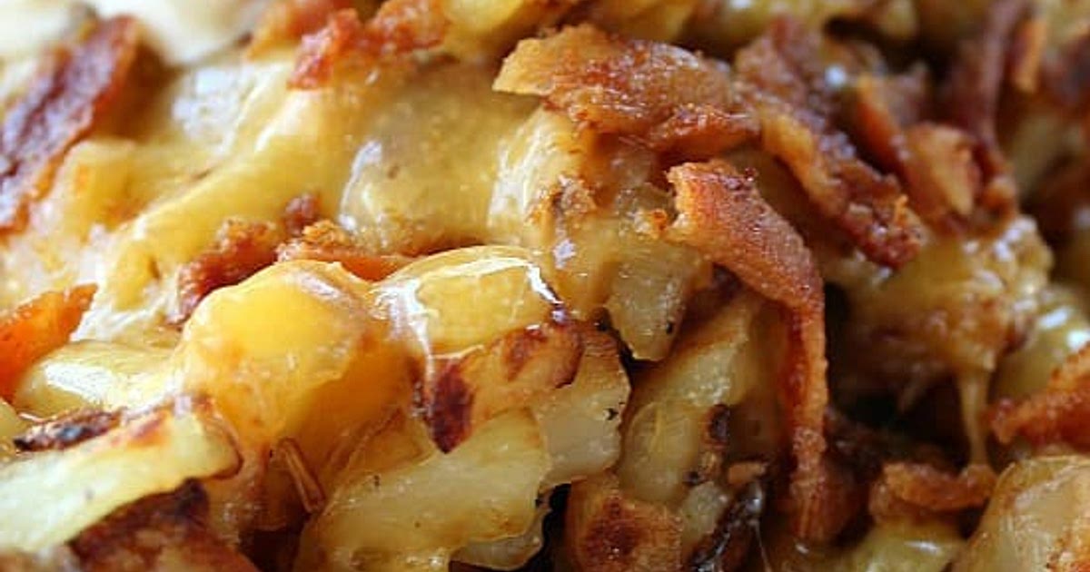 Cheesy Breakfast Potatoes with Crispy Bacon Recipe | Samsung Food App