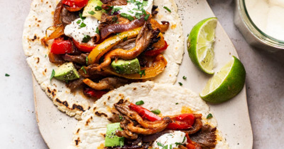 Easy vegan fajitas Recipe | Samsung Food App