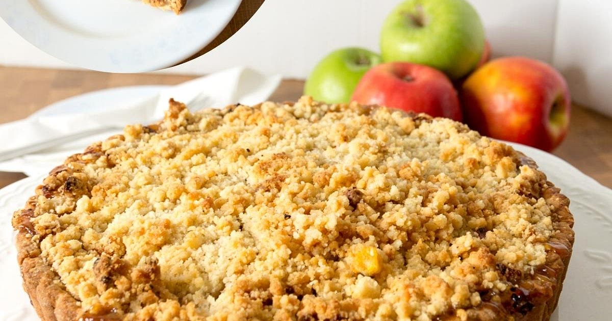 Best EVER Apple Crumble Tart Recipe | Samsung Food App