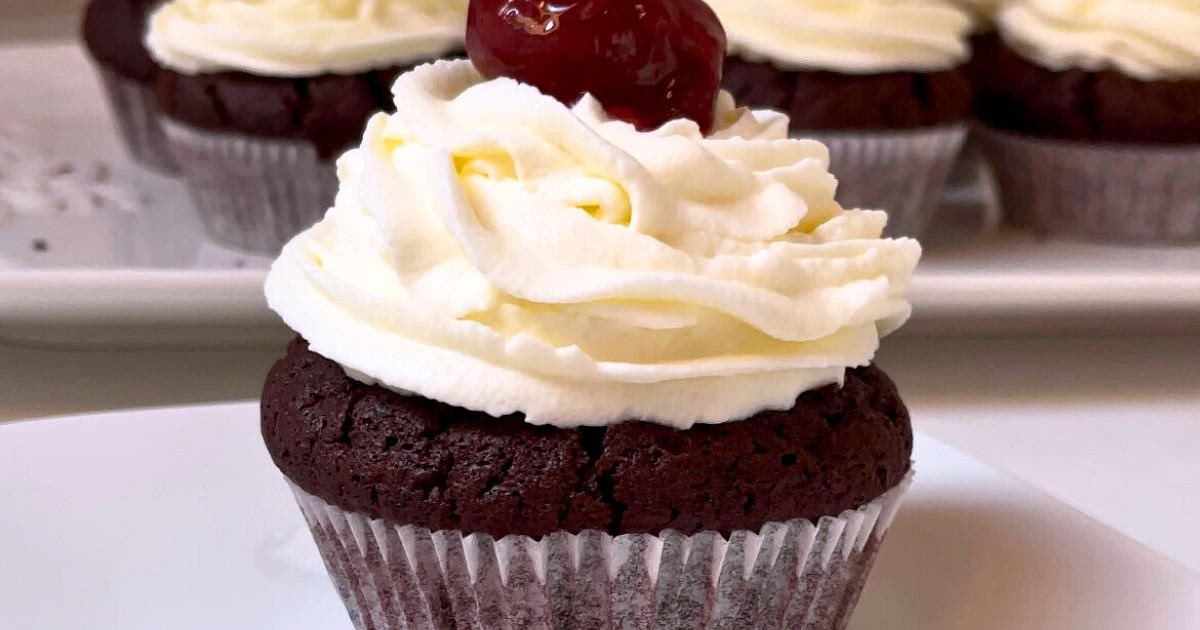 Enchanted Black Forest Cupcakes Recipe | Samsung Food App
