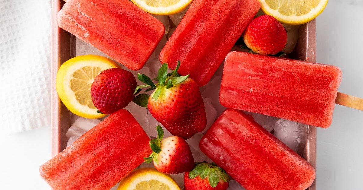 Strawberry Popsicles Recipe | Samsung Food App