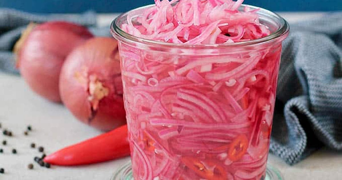 Spicy Pickled Onions Recipe | Samsung Food App