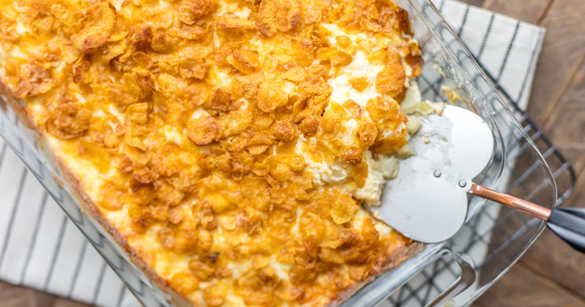 Cheesy Potatoes W/ Corn Flakes Recipe | Samsung Food App