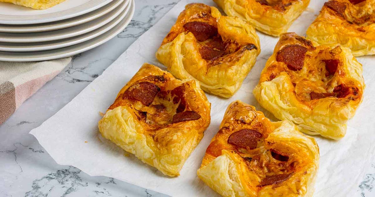 Pepperoni and Cheese Puffs Recipe | Samsung Food App