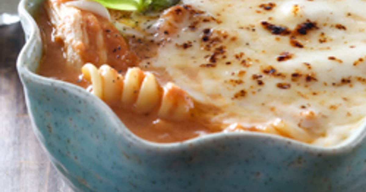 Slow Cooker Chicken Parm Soup Recipe | Samsung Food App