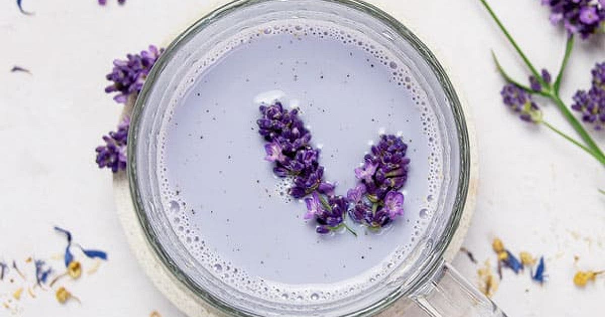 Lavender Milk Recipe | Samsung Food App