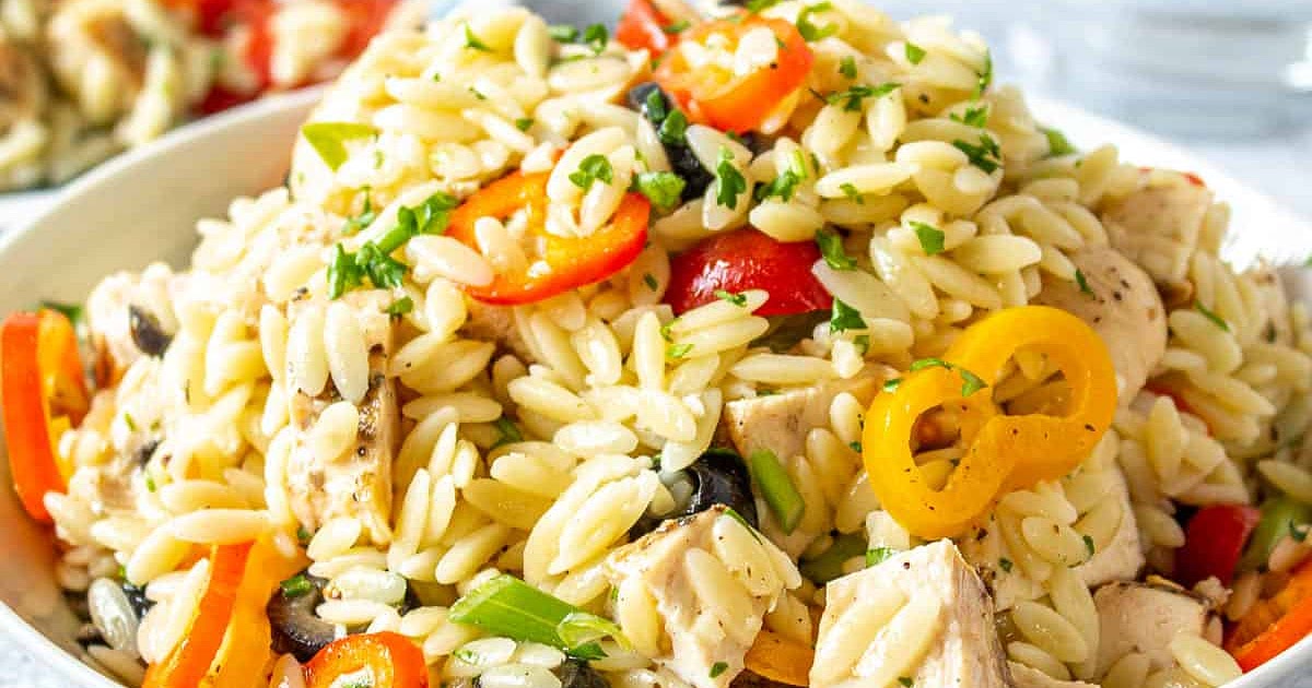 Orzo Chicken Salad Recipe | Samsung Food App