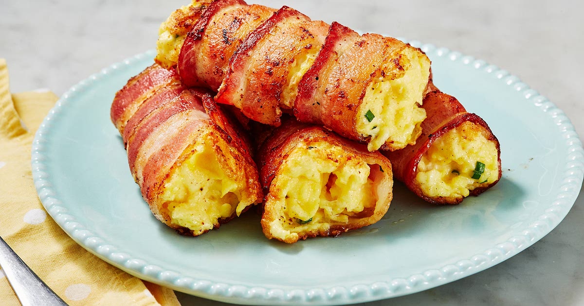 Bacon, Egg, and Cheese Roll-Ups Recipe | Samsung Food App