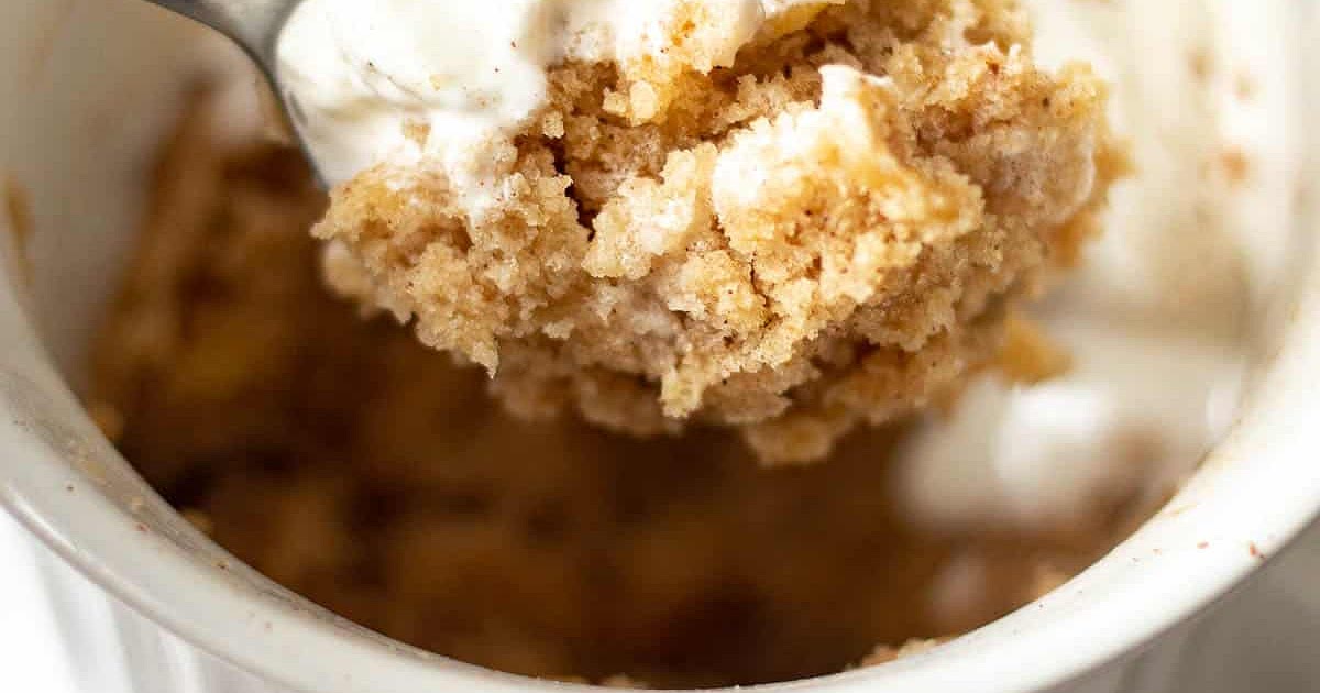 Apple Mug Cake - No Egg, Single Serve Treat! Recipe | Samsung Food App