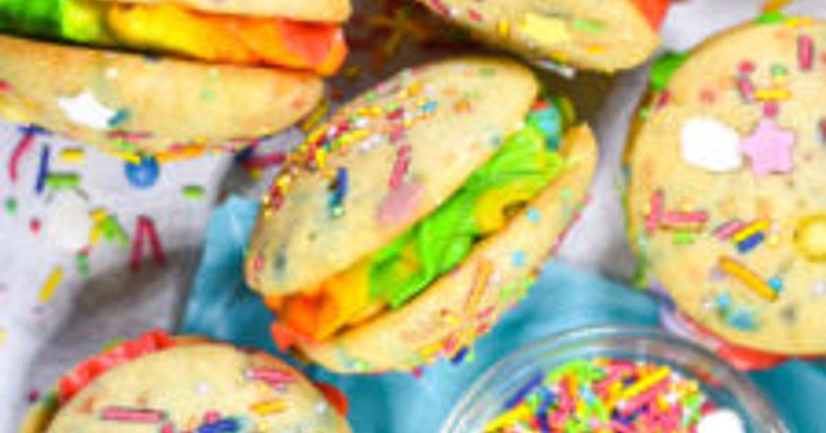Rainbow Buttercream Whoopie Pies Recipe | Samsung Food App