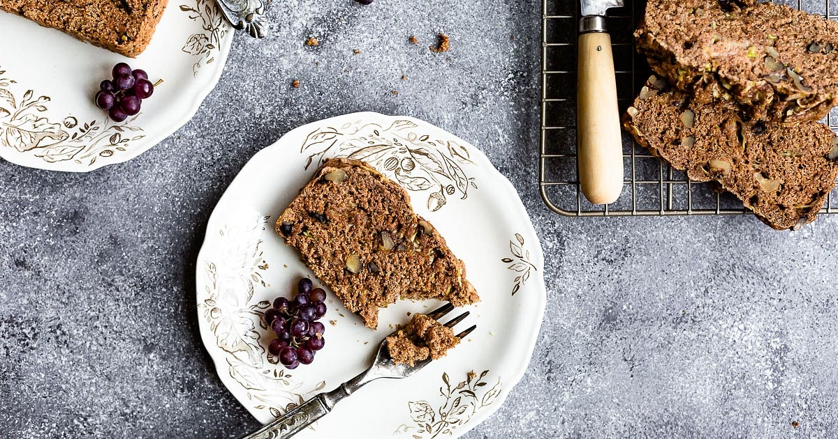 Vegan Zucchini and Walnut Bread Recipe | Samsung Food App