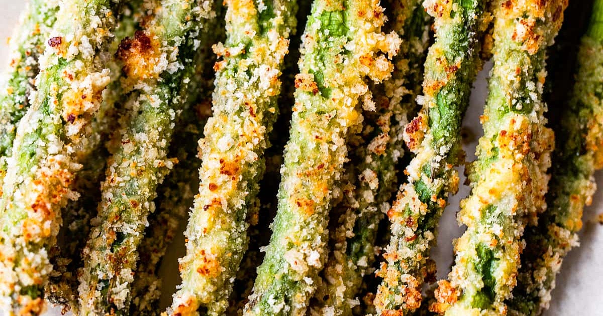 How To Make Parmesan Asparagus Fries Recipe | Samsung Food App