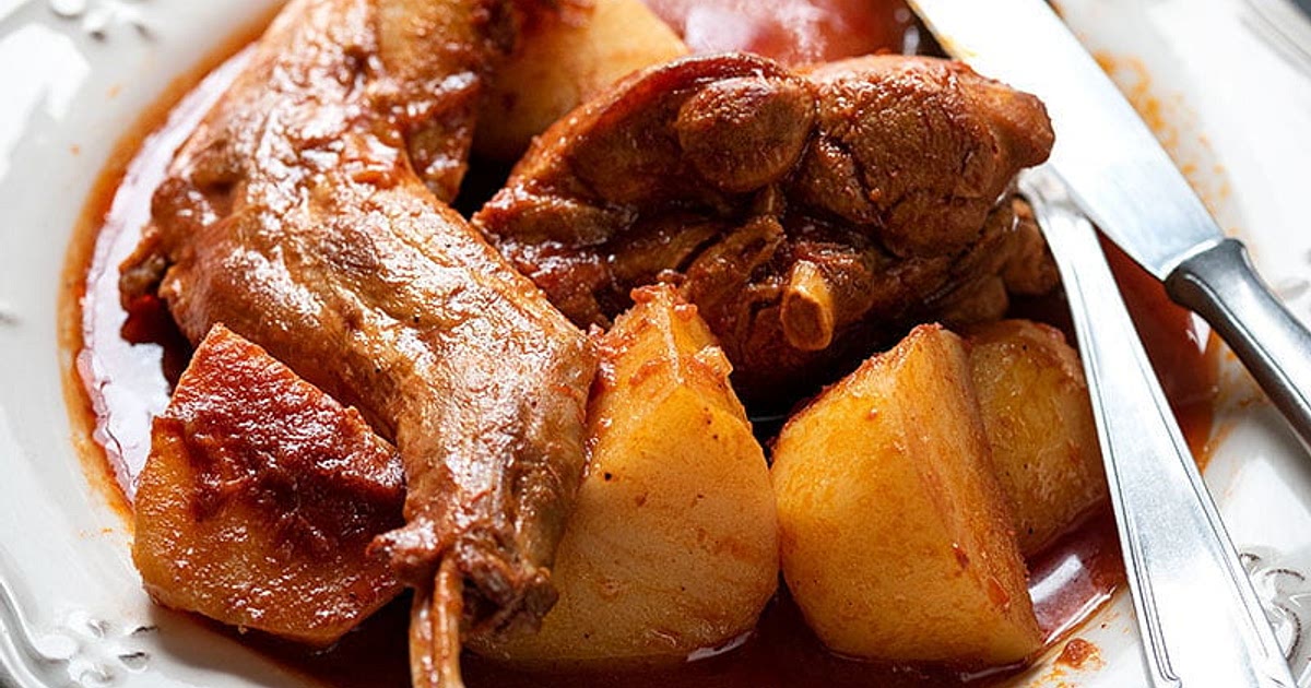 Greek rabbit stew recipe (in red wine sauce) Recipe | Samsung Food App