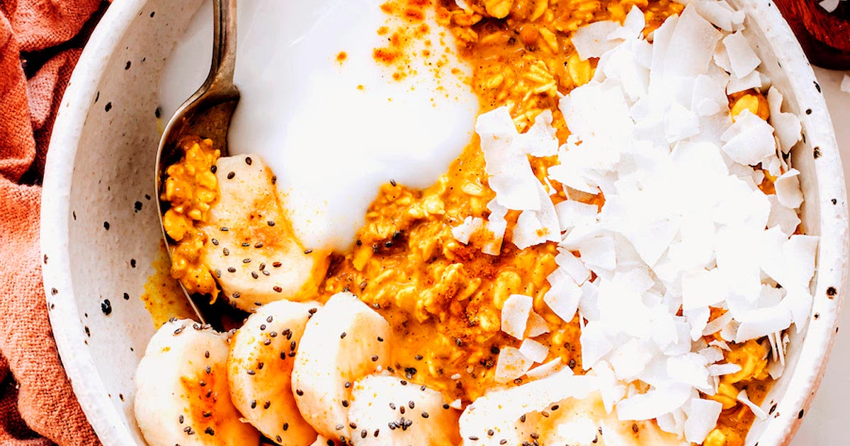 Golden Milk Overnight Oats Recipe | Samsung Food App