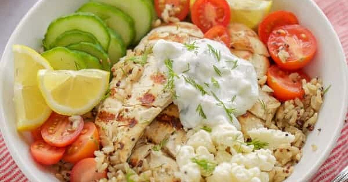 Chicken Gyro Bowl Recipe | Samsung Food App