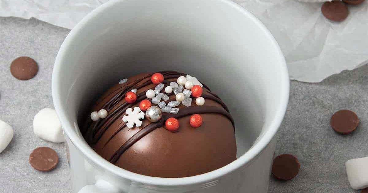 Hot Chocolate Bomb Recipe | Samsung Food App