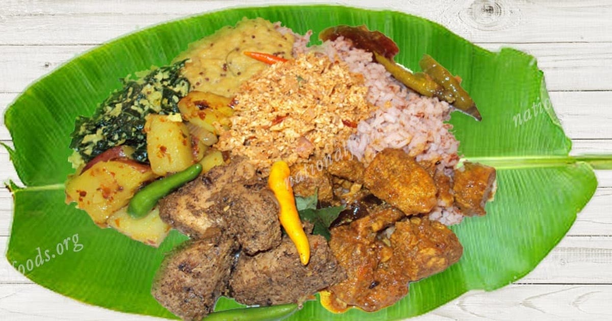 National Dish of Sri Lanka Rice and Curry Recipe | Samsung Food App