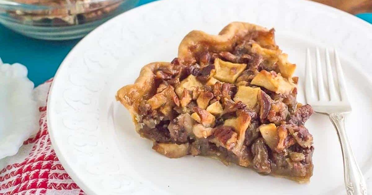 Low FODMAP Salted Caramel Apple Pecan Pie Recipe | Samsung Food App