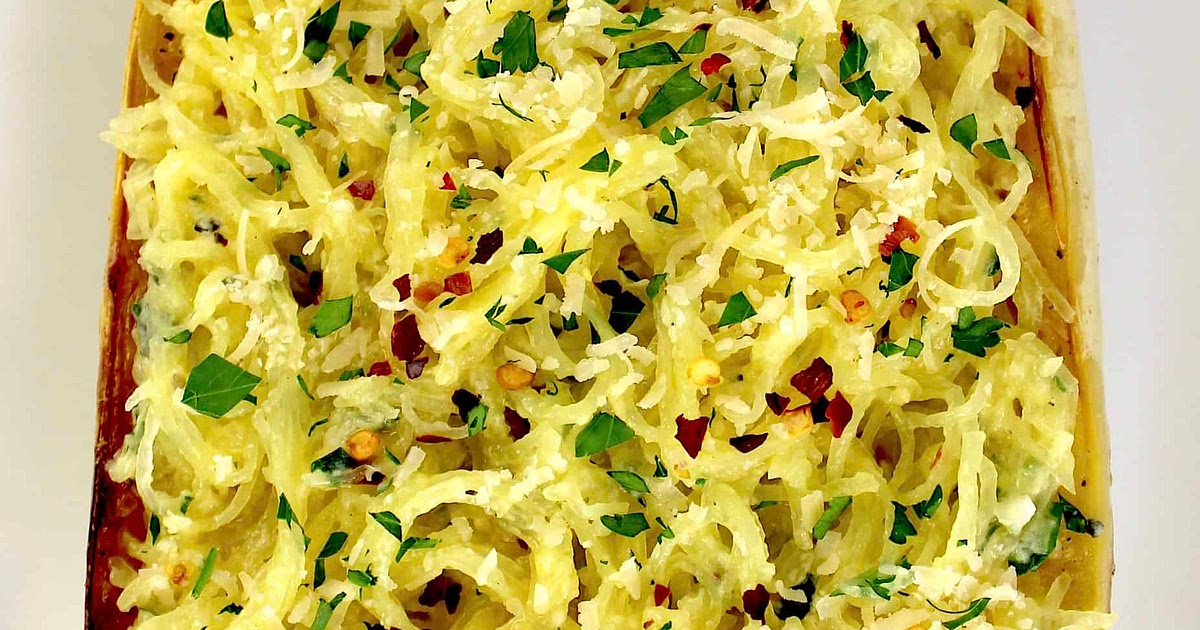 Parmesan Garlic Spaghetti Squash Recipe | Samsung Food App