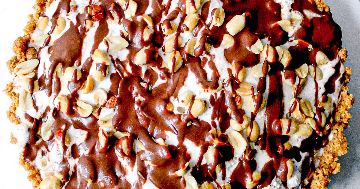Peanut Buster Parfait Ice Cream Pie with Nutter Butter Crust Recipe | Samsung Food App