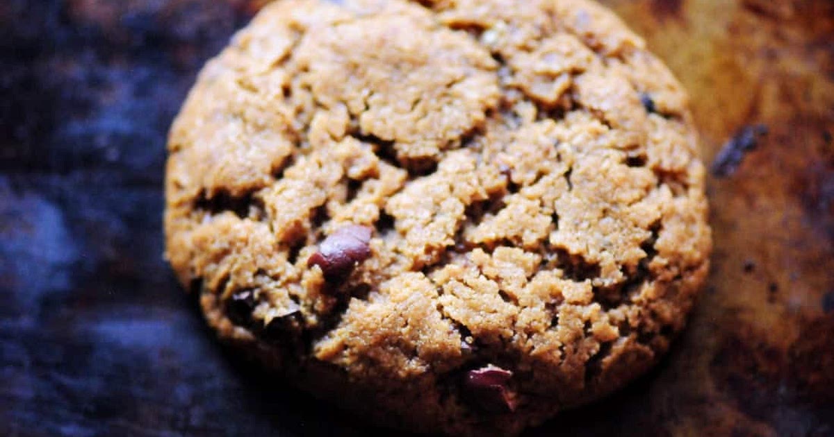 Peanut Butter Cacao Nib Coconut Flour Cookies (Gluten-Free, Dairy-Free, Refined Sugar-Free) Recipe |
