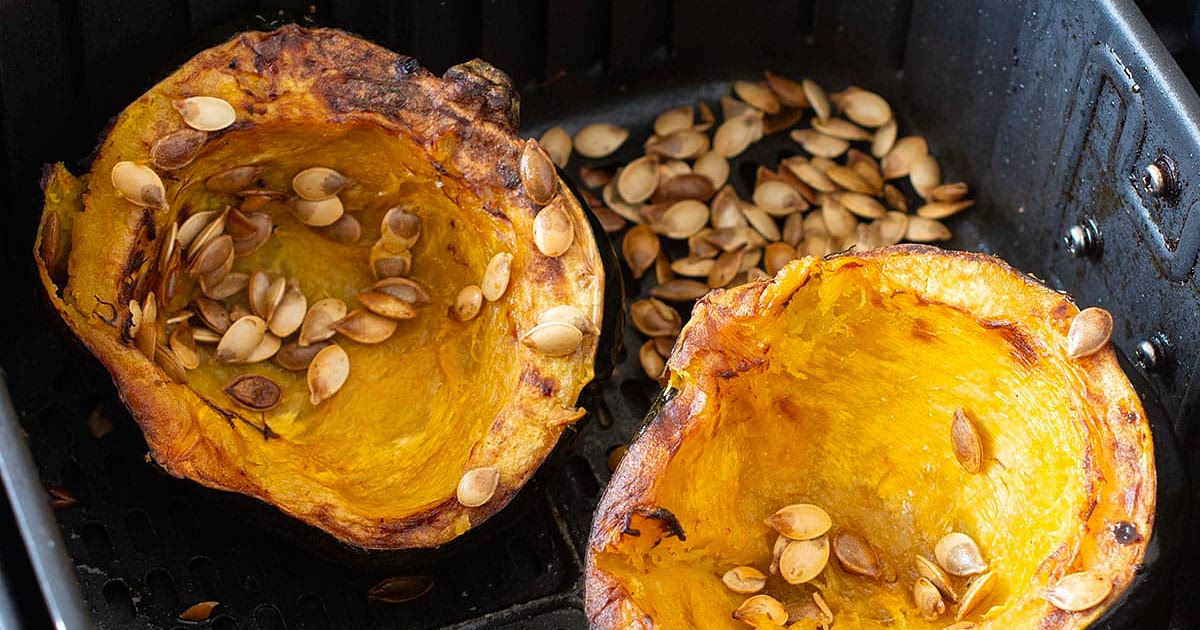 Air Fryer Acorn Squash Recipe | Samsung Food App