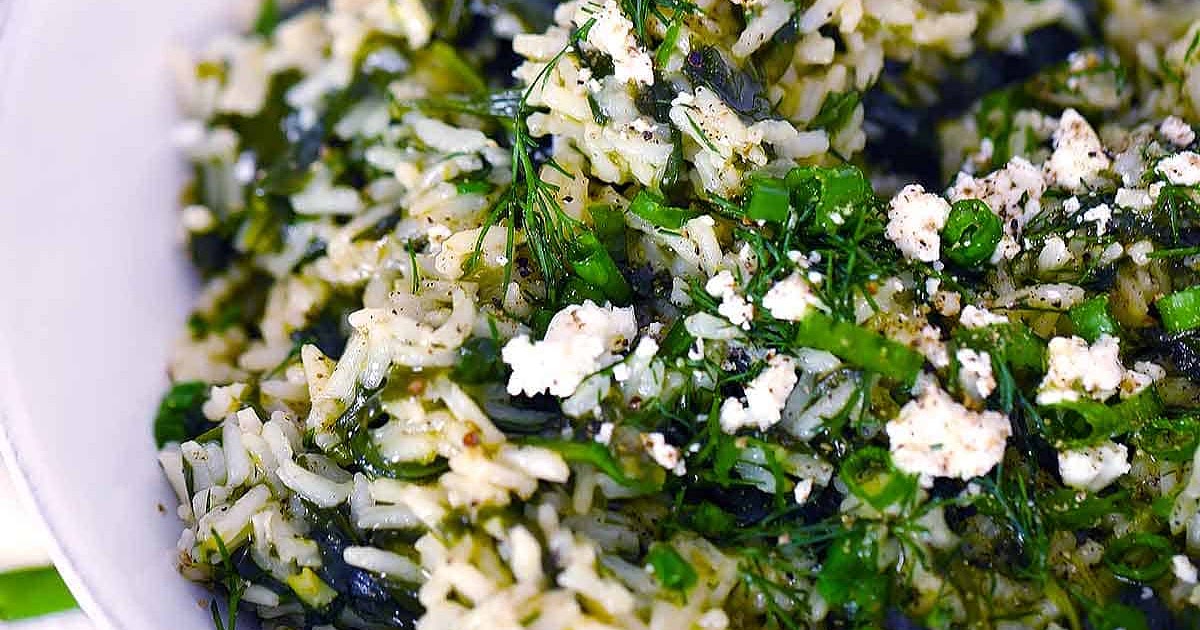 Spanakorizo (Greek Spinach and Rice) Recipe | Samsung Food App